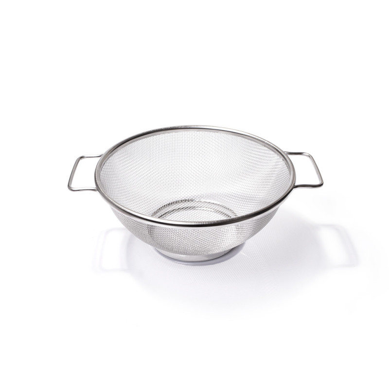 Mesh basket 20 cm with two handles (steel)