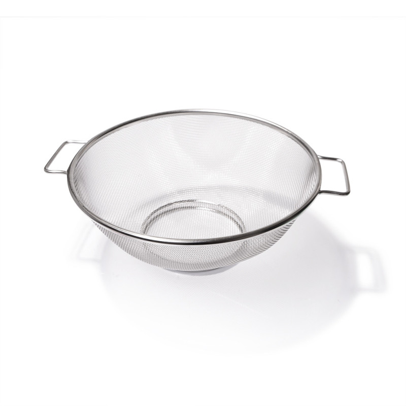 Mesh basket 26 cm with two handles (steel)