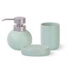 Set of soap dispenser 300 ml tumbler 290 ml and soap dish (ceramic), art. 9507