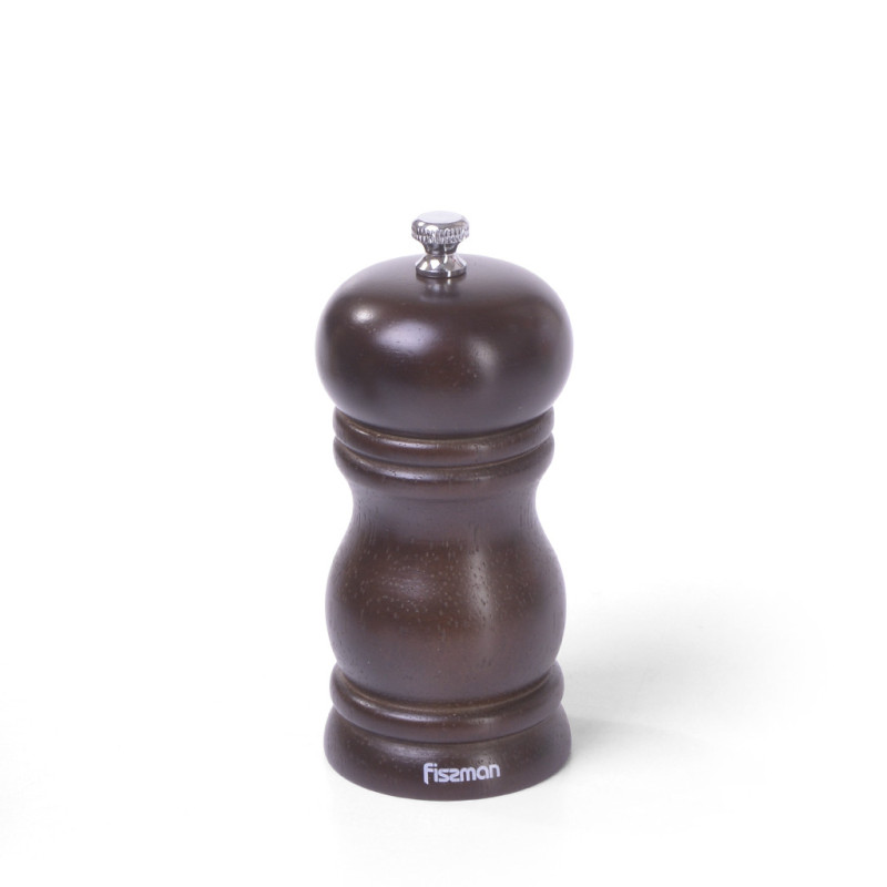 Pepper mill 11x5 cm (Rubber wood body with S/S grinder)
