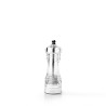 Pepper mill 15x5 cm (acrylic body with zinc alloy grinder)