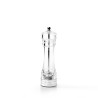 Pepper mill 20x6 cm (acrylic body with zink alloy grinder)