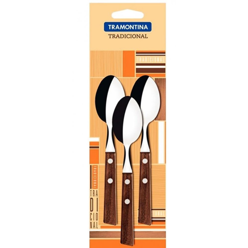 TRADICIONAL TĒJspoons  3PC.., Tramontina
