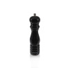 Pepper mill 20x6 cm (black wooden body with zinc alloy grinder)