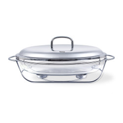 Oval chafing dish 42x25x19...