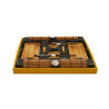 Sushi set 10 pcs for 2 persons in wooden box (ceramic, bamboo, wood), art. 9586