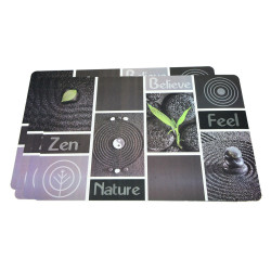 Set of 4 printed placemats...
