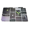 Set of 4 printed placemats 43.5x28.5 cm (0653)