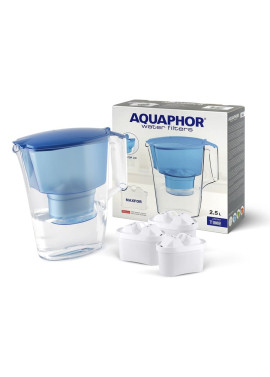 Time jug 2.5L + 3 inserts B25 blue
