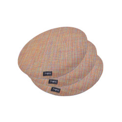 Set of 4 round woven...