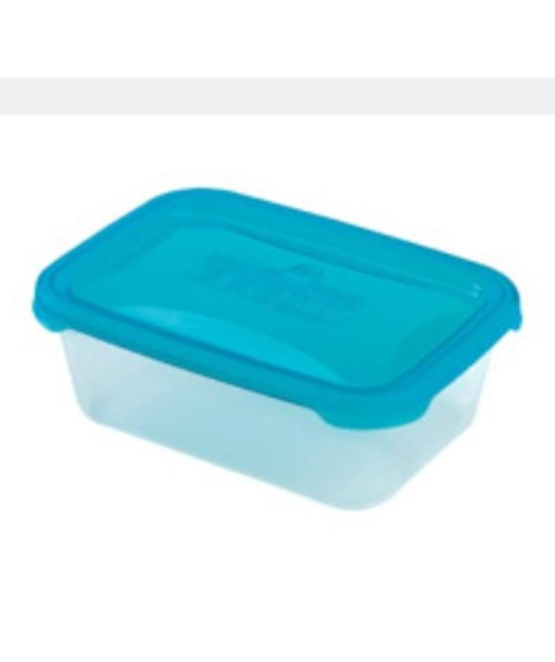 POLAR FROST Maisto dėžutė 1.2 l, 19.5x14.5x6.4 cm, skaidrus korpusas, mėlynas dangtelis, plastmasė, HEIDRUN