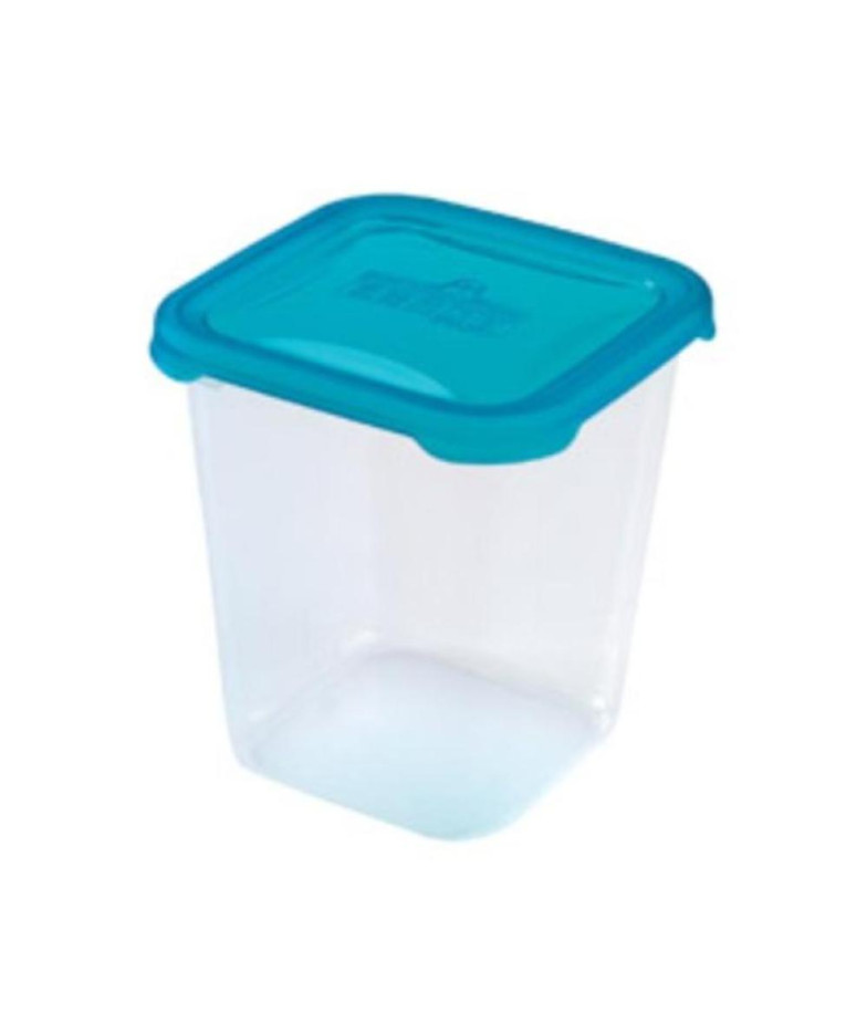 POLAR FROST PLASTMASINĖ MAISTO DĖŽUTĖ, 2 l, 14.5x14.5x15.5 cm, mėlynas skaidrus dangtelis, HEIDRUN