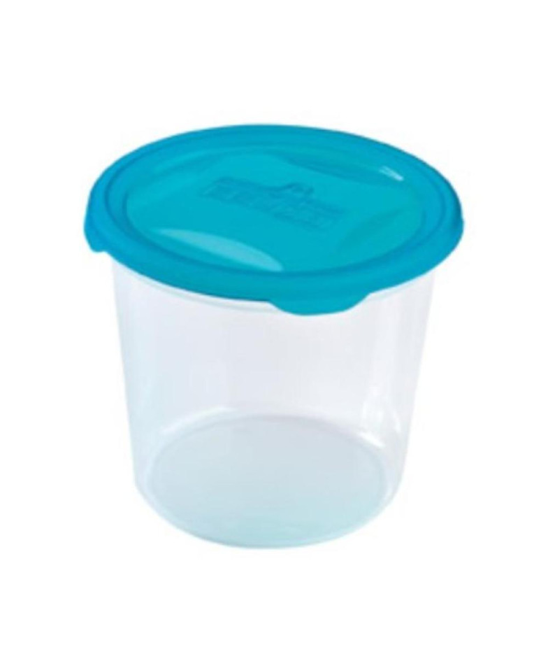 POLAR FROST MAISTO DĖŽUTĖ 1.5 l, Ø14.5/H12.7 cm, SKAIDRUS KORPUS, MĖLYNAS DANGTELIS, PLASTMASA, HEIDRUN