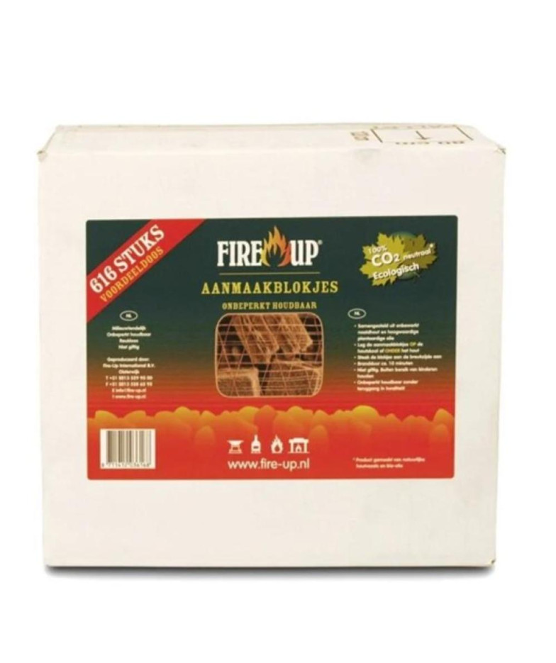 FIRE-UP KUBI IEKURAM 616GAB, PUUPURU/TAIMEVAHA, 5.85kg/iepak, FIRE-UP