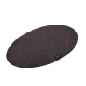 Oval woven placemats 45x30 cm (PVC)