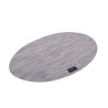 Oval woven placemats 45x30 cm (PVC)