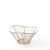 Fruit basket GOLD, art. 8936