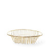 Fruit basket GOLD, art. 8937