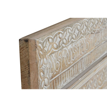 Wall mirror Home ESPRIT Natural Indian Man Stripped 90 x 3,5 x 180 cm,,,