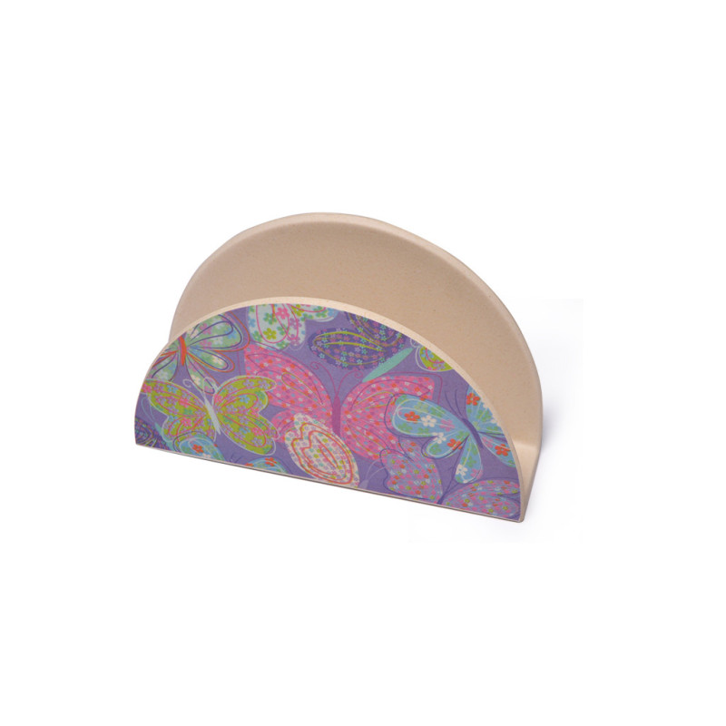Napkin holder FLOWER (bamboo fibre)