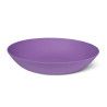 Deep plate 22x4.4 cm, color PURPLE (bamboo fibre)