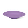 Deep plate 23x3.6 cm, color PURPLE (bamboo fibre)