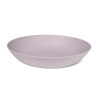 Deep plate 22x4.4 cm, color VIOLET (bamboo fibre)
