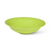 Deep plate 19x5 cm, color GREEN (bamboo fibre)