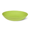 Deep plate 22x4.4 cm, color GREEN (bamboo fibre)