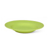 Deep plate 23x3.6 cm, color GREEN (bamboo fibre)