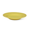 Deep plate 23x3.6 cm, color YELLOW (bamboo fibre)