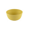 Bowl 14x6.5 cm / 600 ml, color YELLOW (bamboo fibre)