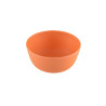 Bowl 14x6.5 cm / 600 ml, color ORANGE (bamboo fibre)