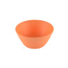 Bowl 14x7 cm / 650 ml, color ORANGE (bamboo fibre)