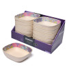Bowl FLOWER 16 cm / 750 ml (bamboo fibre) (24 pcs per display box)