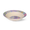 Deep plate FLOWER 19x5 cm (bamboo fibre)
