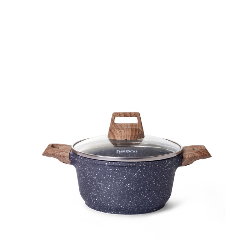 Katls TINY CHEF 14x7,5 см / 0,9 l ar stikla vāku (alumīnijs)