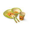 Dinner set TIGER 5 pcs (bamboo fibre)