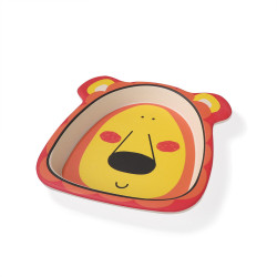 Plate 21x21 cm LION (bamboo...