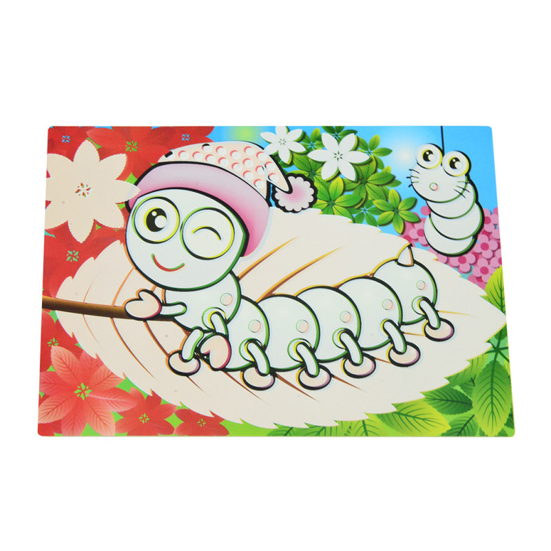 Reusable magic placemat CATERPILLAR 29x21 cm (plastic)