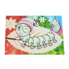 Reusable magic placemat CATERPILLAR 29x21 cm (plastic)