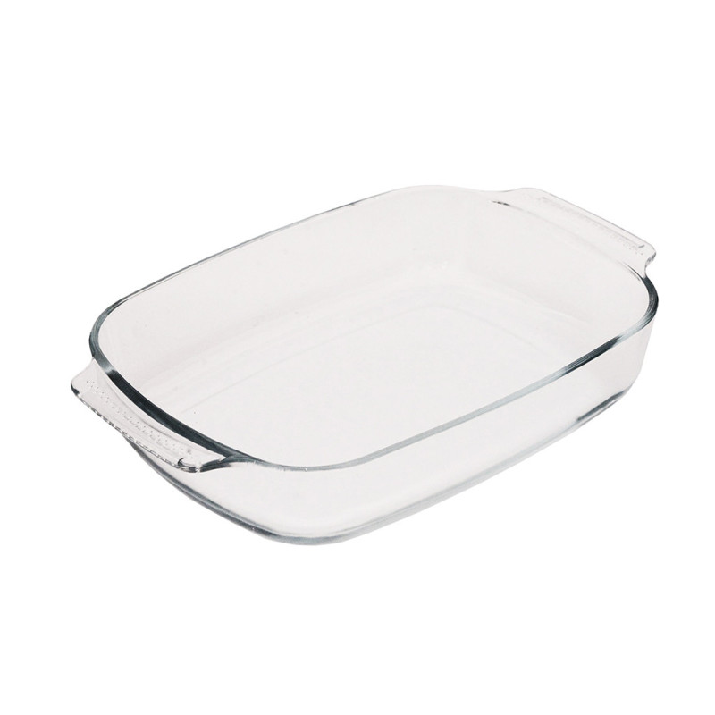 Rectangular baking dish 29x18x5 cm / 1.5 LTR (borosilicate glass)