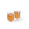 Cup set 2pcs LUNGO 300 ml double wall glass (borosilicate glass)