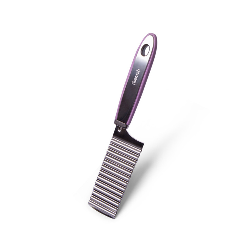 Knife with wavy blade 10 cm (stainless steel)