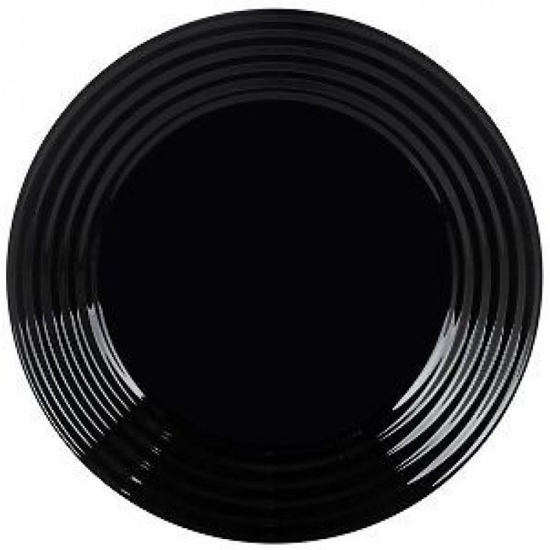 HARENA BLACK DESSERT  PLATE  19CM, Luminarc