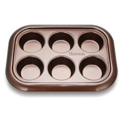 6 cup muffin pan...