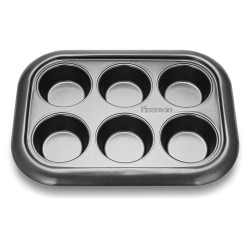 6 cup muffin pan...