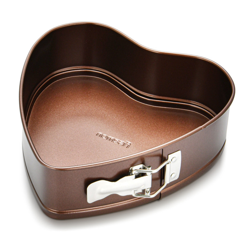 Springform pan 23.4x23.5x6.7 cm CHOCOLATE (carbon steel with non-stick coating)