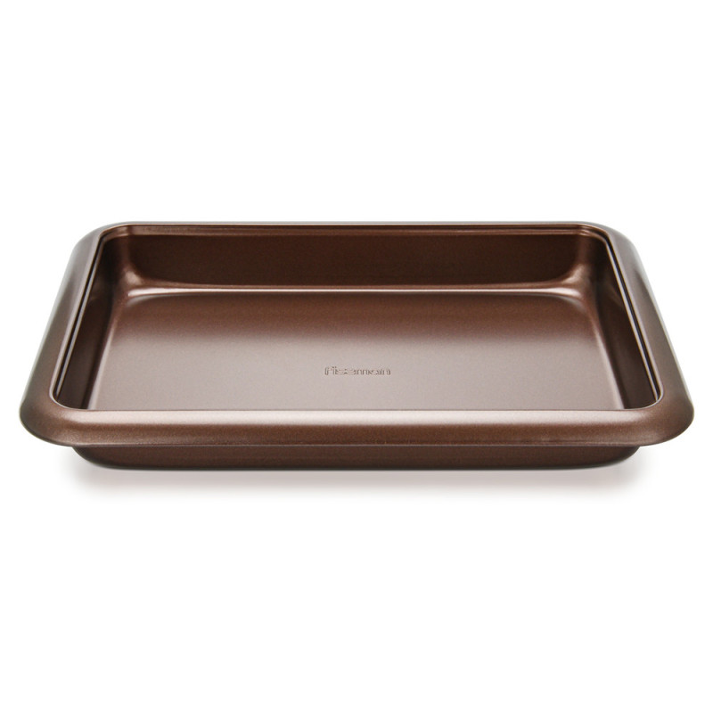 Roaster 37x27x4.5 cm CHOCOLATE(carbon steel with non-stick coating)