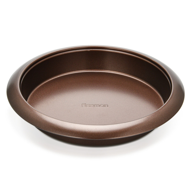 Roaster 27x4.5 cm CHOCOLATE (carbon steel with non-stick coating)